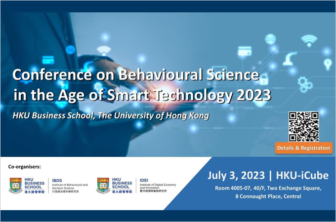 Conference on Behavioural Science in the Age of Smart Technology