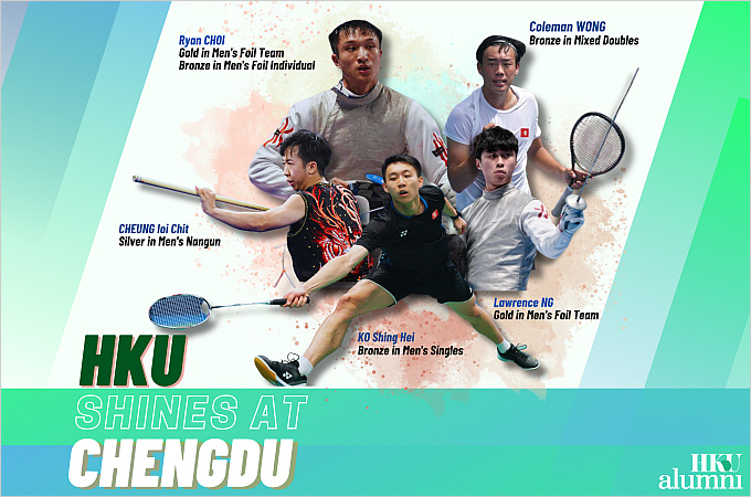 HKU Sports Scholars shines at World University Games