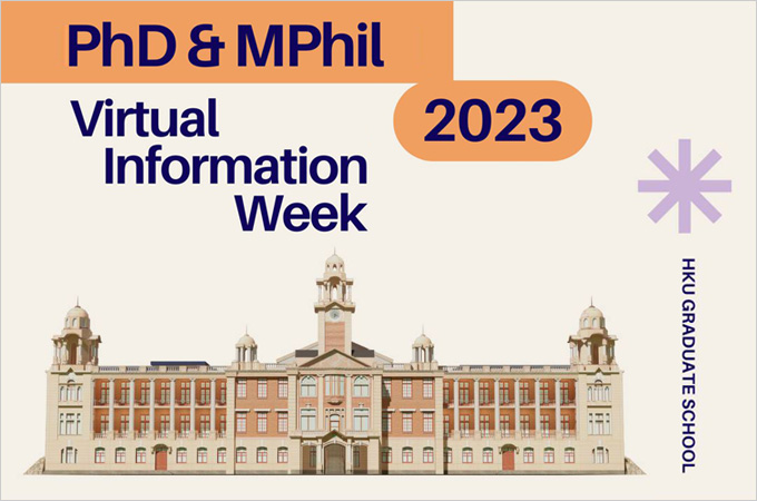 HKU PhD and MPhil Virtual Information Week 2023