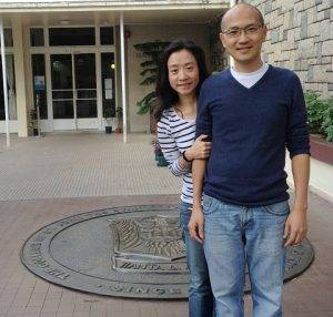 Alumni couple celebrate a milestone in life with their alma mater