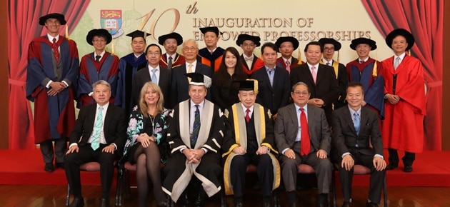 The Tenth Inauguration of Endowed Professorships