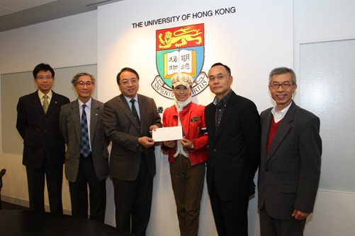 Financially needy students receive a monetary boost for their studies from the Hong Kong and Macau Taiwanese Charity Fund
