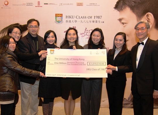 Class of 1987 celebrates its Silver Jubilee by supporting students for overseas exchange