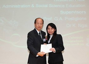 Outstanding researchers receive recognition at the HKU Graduate School Award Presentation Ceremony
