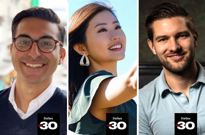 HKU Young Alumni named Forbes 30 Under 30 Asia 2021