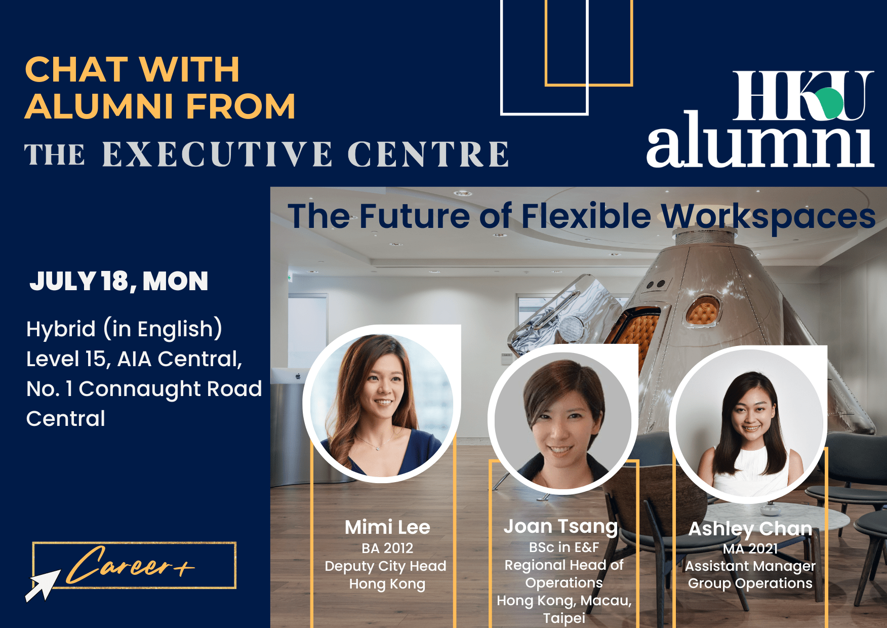 [Career+] Chat with Alumni from The Executive Centre