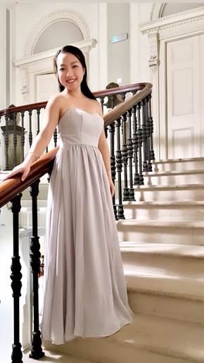 Queenie attending the Gala Dinner at the King's Inn Dublin