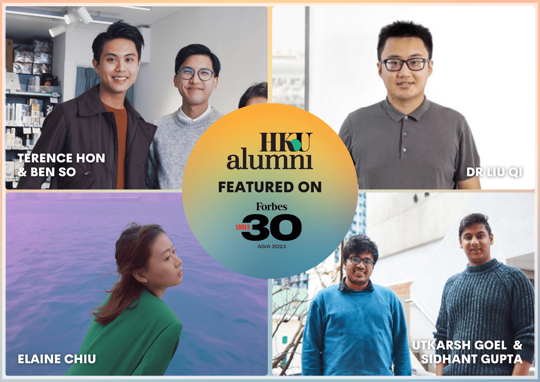 HKU Alumni @ Forbes 30 under 30 Asia 2023