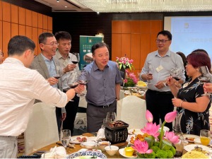 Dinner with the President, Professor Xiang Zhang in Shanghai