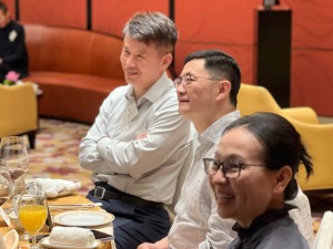 Dinner with the President, Professor Xiang Zhang in Shanghai