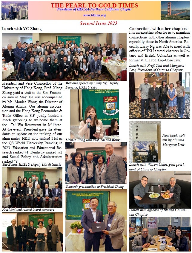 HKUAA – Northern California Chapter Newsletter | 2nd Issue 2023