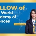 Professor Tatia Lee being elected as a Fellow of The World Academy of Sciences