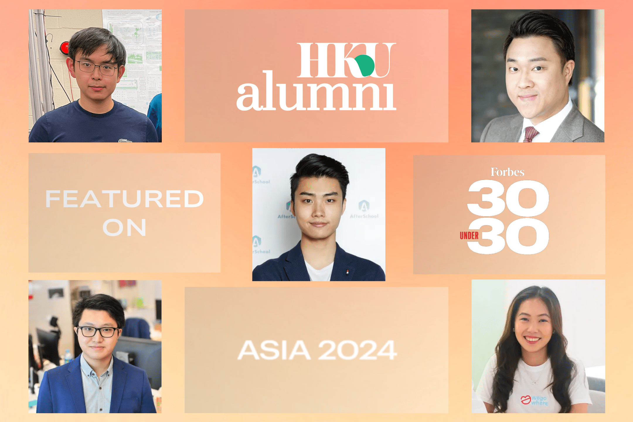 HKU Alumni featured on Forbes 30 under 30 Asia 2024