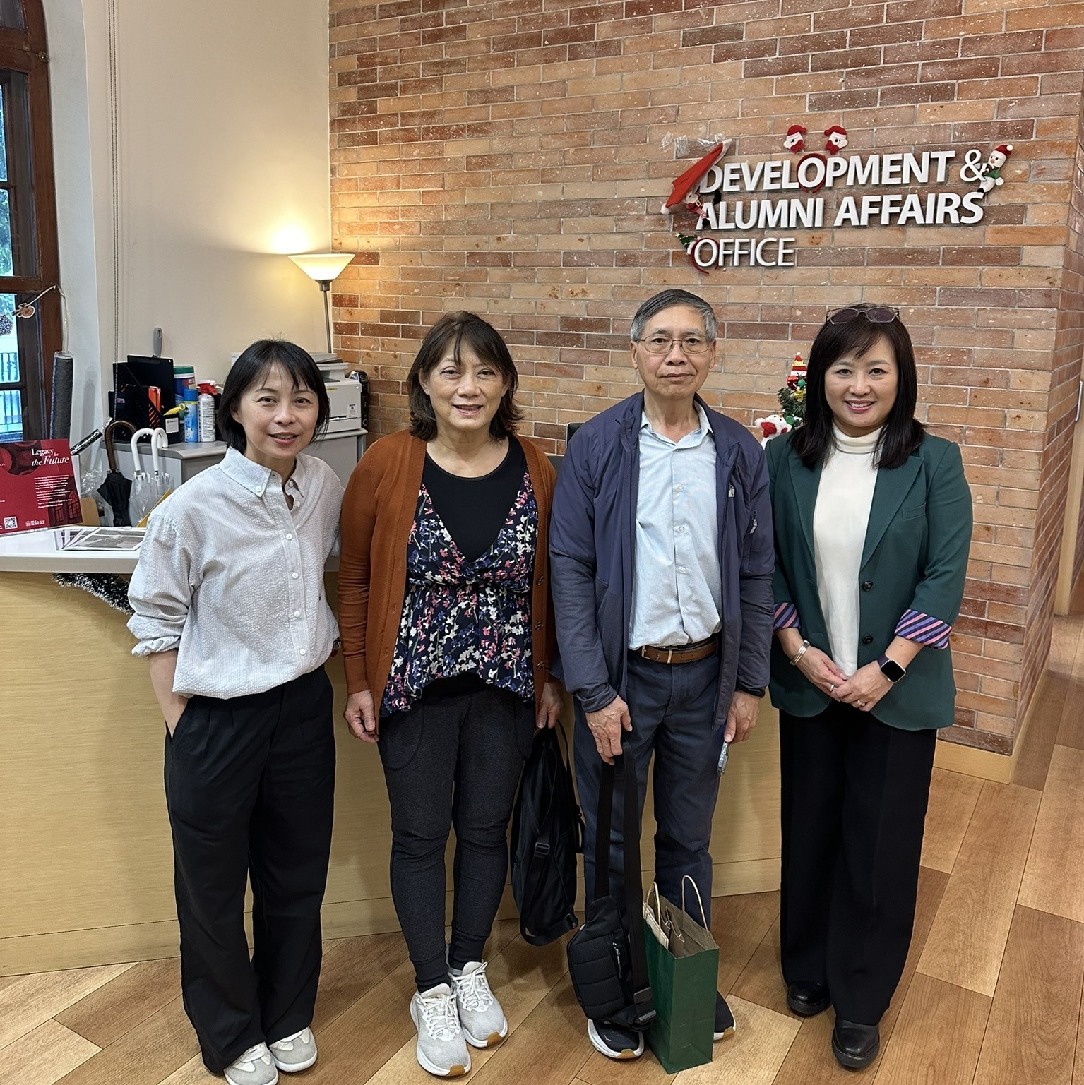 Visit of Alumnus from Northern California