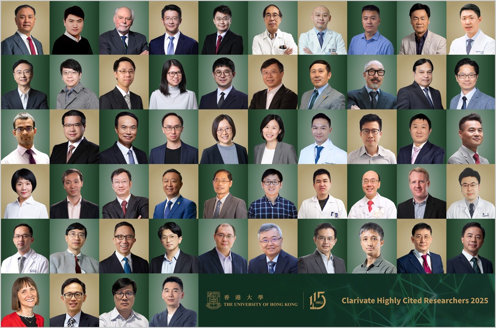 HKU Achieves Record with 54 Academics Named Clarivate’s Highly Cited Researchers 2025